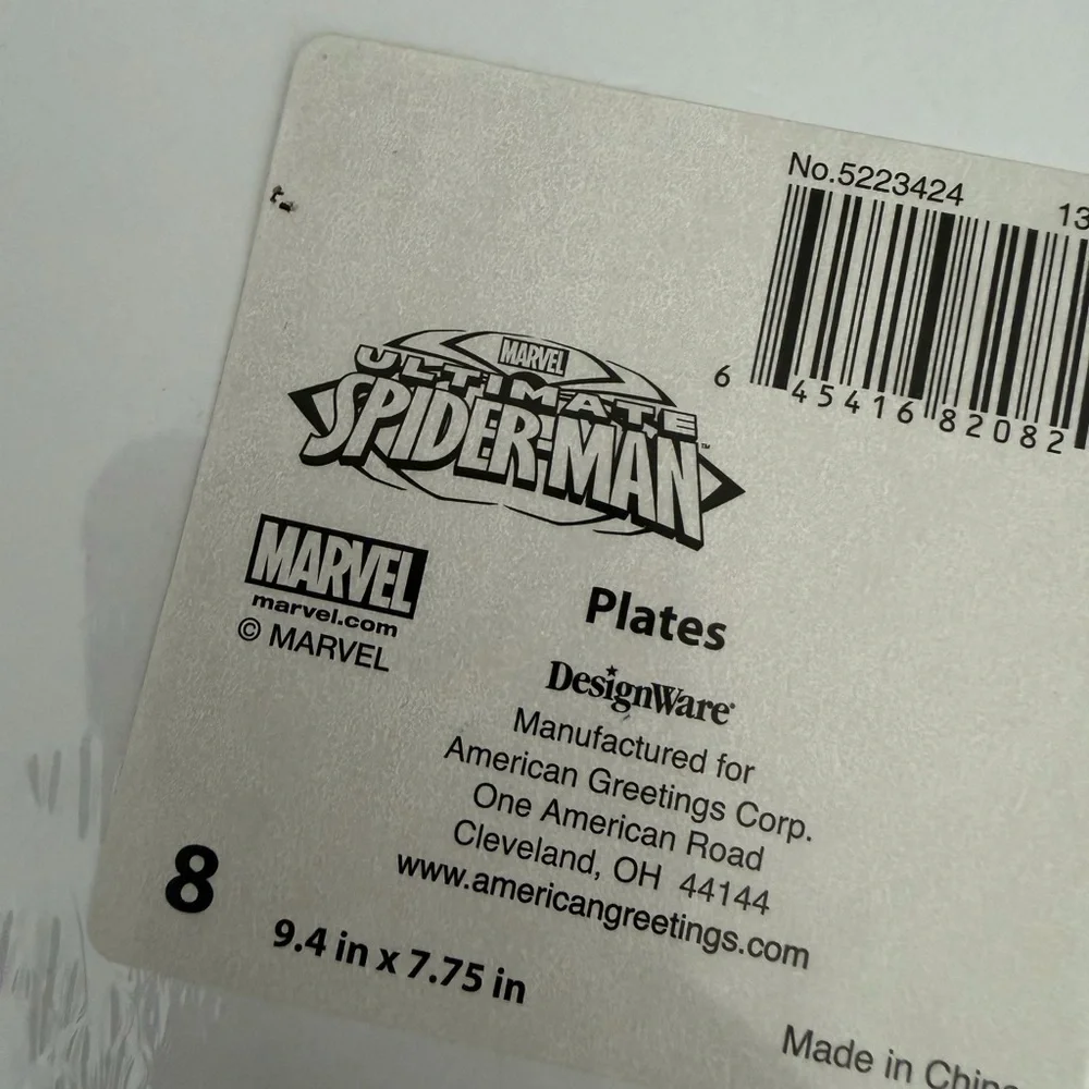 Marvel Spider Hero Party Set - Red and Black